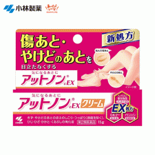 [고바야시] 흉터,화상치료제 앗토논 EX 크림 15g
