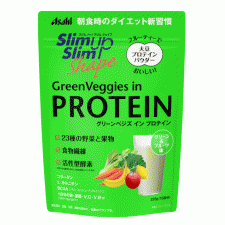 [Asahi] 슬림 업 슬림 그린베지스 인 단백질 225g