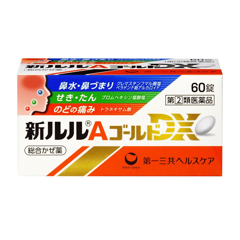 [다이이치산쿄] 신루루 A 골드 DXα 60정