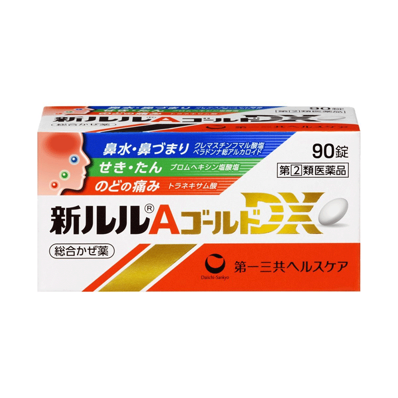 [다이이치산쿄] 신루루 A 골드 DXα 90정