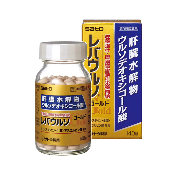 [사토] 레바 우루소 골드 140정