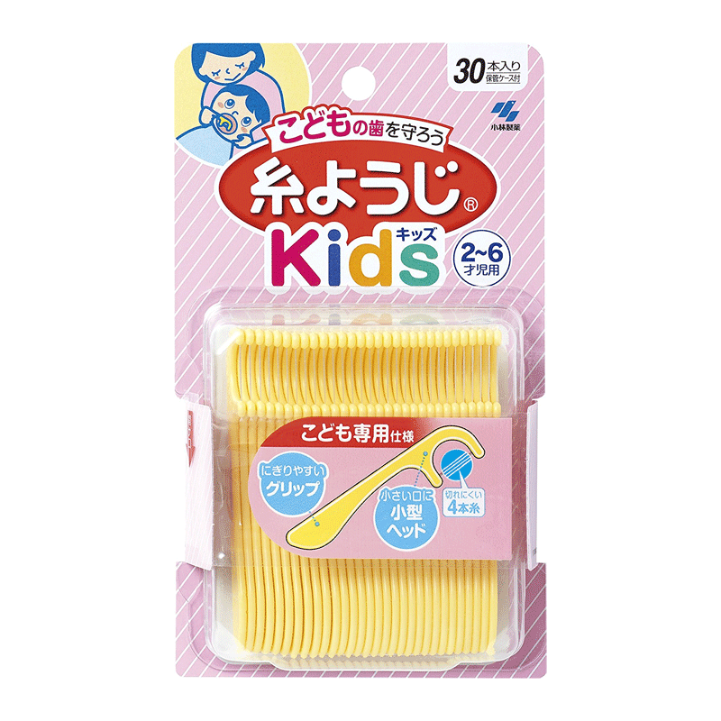 [고바야시] 유아용 치실(2~6세용) 30개입