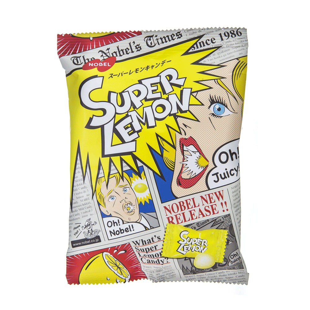 [NOBEL] 노벨 슈퍼 레몬 사탕 88g