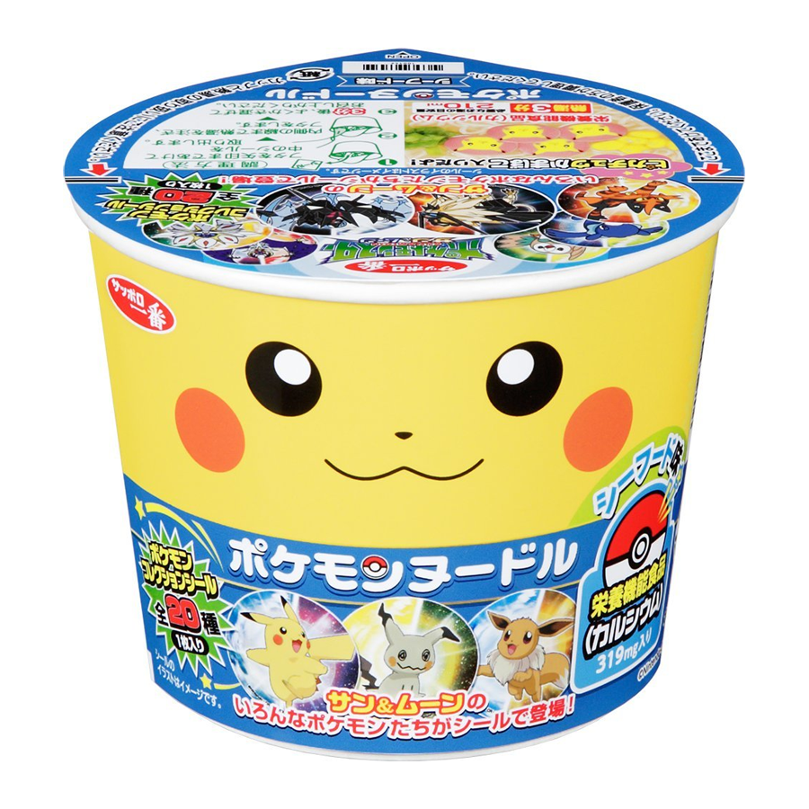 삿포루이치방-포켓몬피카츄 누들 38g-해산물맛