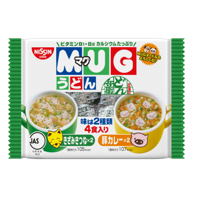 [닛신] MUG 우동 4개입