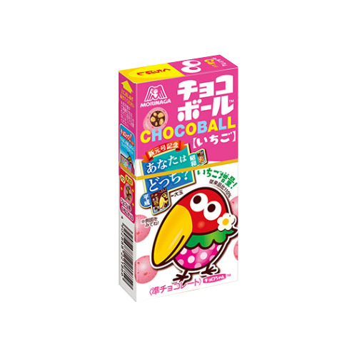 [모리나가] 초코볼 딸기맛28g