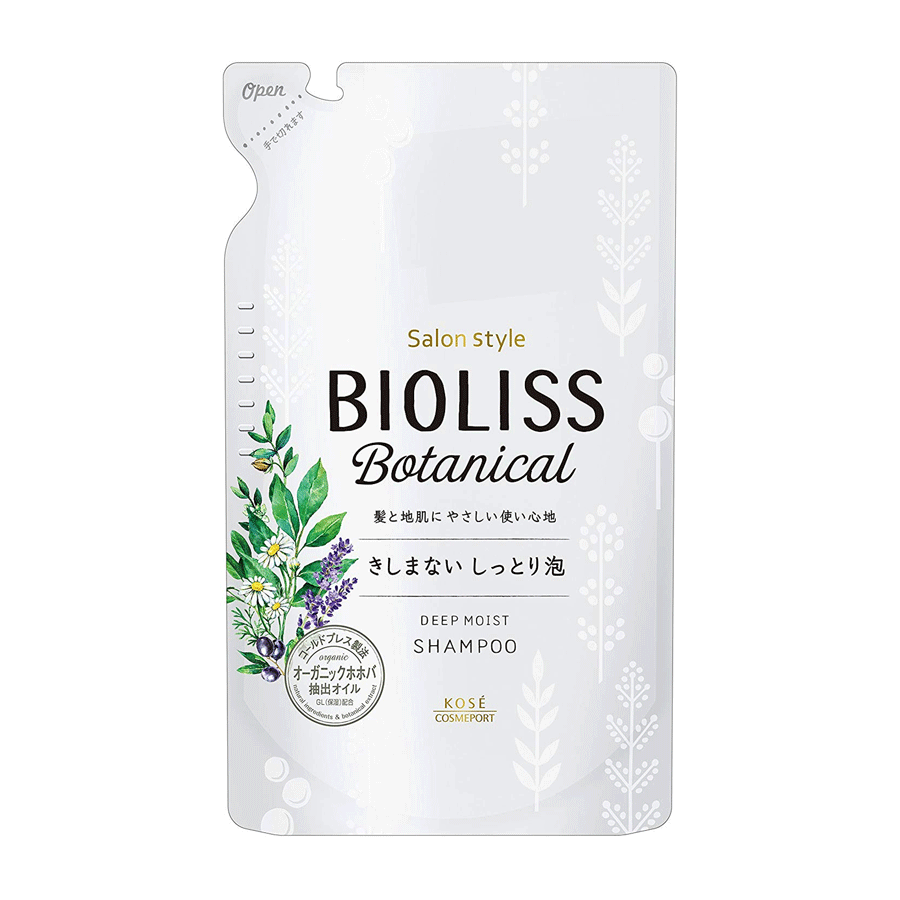 [bioliss] 비오리스 보타니컬 샴푸 리필 (딥 모이스트) 340ml