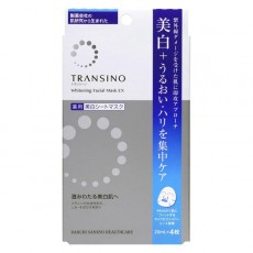 트란시노 약용 화이트닝 페이셜 마스크 EX20mL×4장