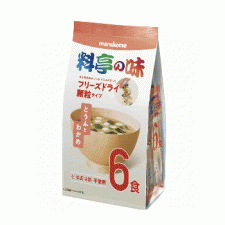 요정의 맛 드라이 과립 된장국 두부와미역 6개입