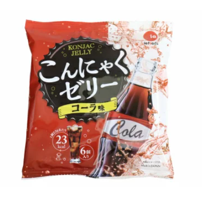 [아이에 푸드] 콜라 맛 곤약 젤리 출시! 6 개 입
