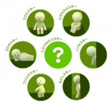 [SMISKI] 스미스 키 미니 피규어 시리즈 1 (야광)