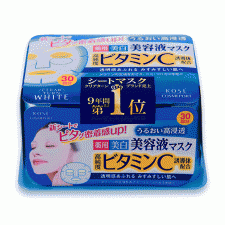 클리어 턴 에센스 마스크 (비타민c-미백) 30 회분