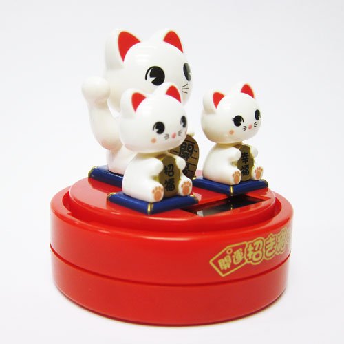 일본 마네키 네코 3마리 버전