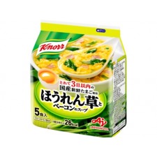 [크노르 스프] 시금치와 베이컨 스프 5개입