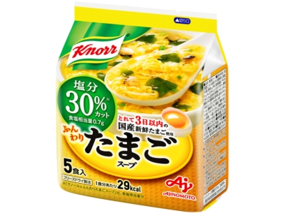 [크노르 스프] 부드러운 계란 스프 염분 30 % 인하 5개입