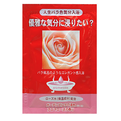 [입욕제]주간 버스 타임 인생 장미 빛 기분 목욕 우아한 기분에 잠기고 싶은