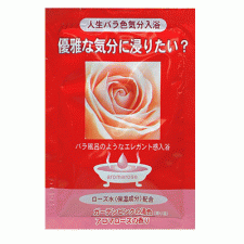 [입욕제]주간 버스 타임 인생 장미 빛 기분 목욕 우아한 기분에 잠기고 싶은