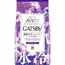 갸스비 약용 데오도란트 아이스 후루티 바디 페이퍼 아이스 타입 30매입