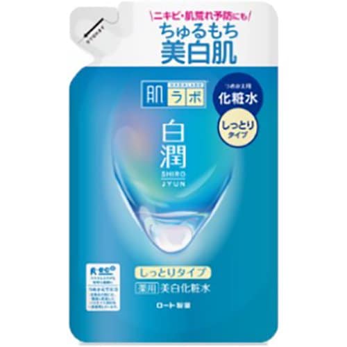 하다라보 백윤약용 미백 화장수 촉촉한 타입 리필 [170mL]