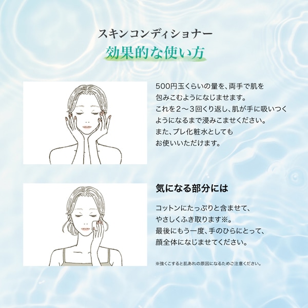 하다라보 극윤 약용 스킨 컨디셔너 리필 용 [화장수]