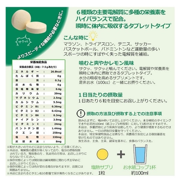 미도리 안전 미도리 안전 소금 열 보충 22174 [Candy Candy]