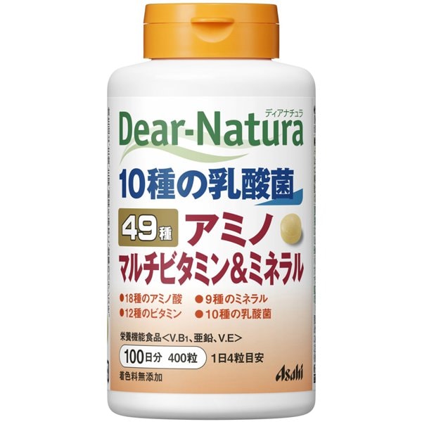 디어 내츄럴 Dear-Natura 49 아미노 멀티 비타민 & 미네랄 400알입(100일분)