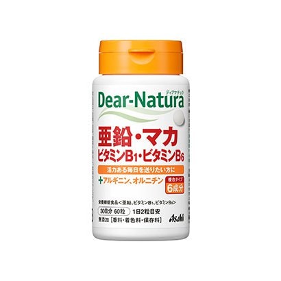 디어 내츄럴 Dear-Natura 아연・마카・비타민B1・비타민B6 60입(30일분)