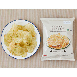 로손 빠릿토 포테토 우마아지 노리시오 50g 일본 편의점 과자 스낵