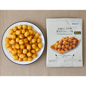 로손 원조 타코야키테이 소스맛 51g 일본 편의점 과자 스낵