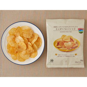 로손 포테이토칩 쟈가이모 콘소메 50g 일본 편의점 과자 스낵