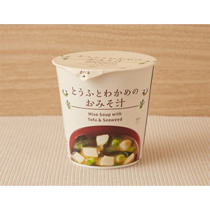 로손 토우후&와카메 미소시루 일본 편의점 컵스프