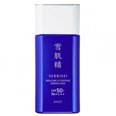 KOSE 설기정 SEISEKKIESI 스킨 케어 UV 에센스 밀크 SPF50+/PA ++++ [얼굴과 몸을위한 선 스크린]