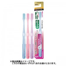 껌 GUM 껌 포옹 랩 덴탈 브러쉬 #518 부드러운 4열 콤팩트 1개 [칫솔]