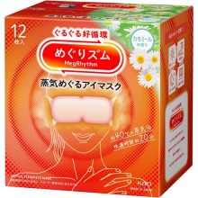 순환 메구리즘 아이마스크 카모마일 향기 12 매입