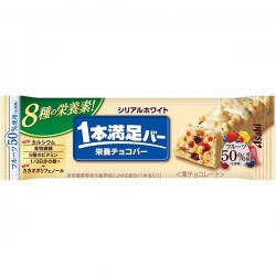 아사히 그룹 식품 Asahi 1 개 만족 바 시리얼 화이트 1 개 [영양 지원 식품]