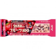 아사히 그룹 식품 Asahi1 책 만족 바 과일 100 레드 만족 과일