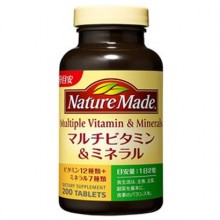 네이처 메이드 Nature Made 멀티 비타민 & 미네랄 패밀리 사이즈 200입(100일분)