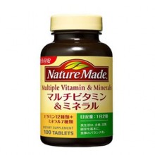 네이처 메이드 Nature Made 멀티 비타민 & 미네랄 100입(50일분 1일 2알 기준)