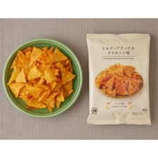 로손 또띠아칩 칠리 타코스 80g 일본 편의점 과자 스낵