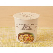 로손 스프 하루사메 산라탕 일본 편의점 컵스프