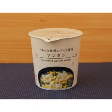 로손 스프 하루사메 완탕 일본 편의점 컵스프