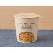 로손 스프 하루사메 카키타마 일본 편의점 컵스프