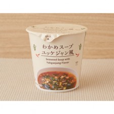 로손 와카메 스프 육개장풍 일본 편의점 컵스프
