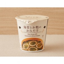 로손 노리&오후 미소시루 일본 편의점 컵스프